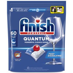 Finish Quantum All in 1 Lemon Sparkle tablety do myčky 60 ks