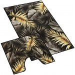 Bellatex List 3D tisk černá zlatá 60x100 60x50 cm – Sleviste.cz