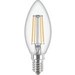 Philips LED CorePro žárovka LEDCandle ND 4.3-40W E14 827 B35 CL G – Hledejceny.cz