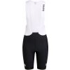 Cyklistické kraťasy Rapha Women's Pro Team Training Bib Shorts Black/White