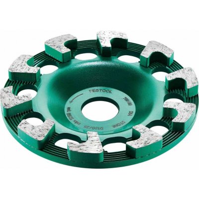 Diamantový brusný hrnec na velmi tvrdé materiály a tvrdý beton (tvrdší než B 35) Festool DIA STONE-D130 PREMIUM - 130mm pro RG 130, AG 125, RGP 130, AGP 125 (769166) – Zboží Dáma