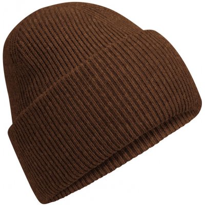 Beechfield čepice se širokou manžetou Beanie hnědá – Hledejceny.cz