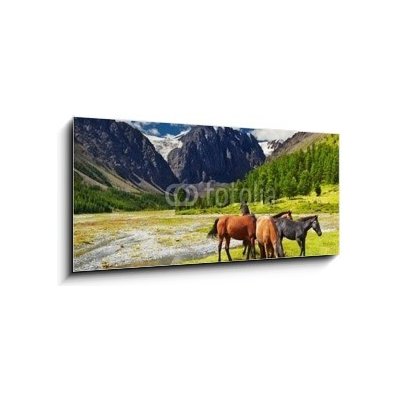 Obraz 1D panorama - 120 x 50 cm - Mountain landscape Horská krajina – Hledejceny.cz