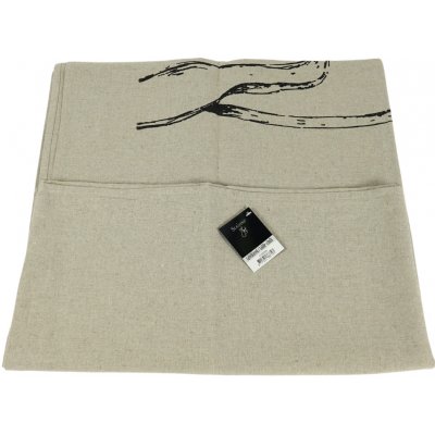 Textilomanie Béžový lněný ubrus SEASONS 140x195 cm – Zboží Mobilmania