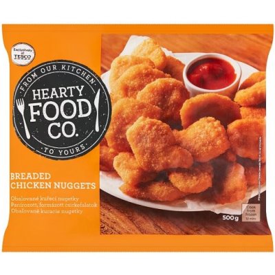Hearty Food Co. Obalované kuřecí nugetky 500 g – Zboží Dáma
