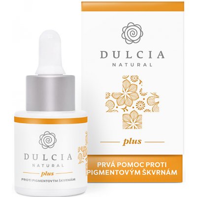 Dulcia Natural Natuint Cosmetics První pomoc Pigmentové skvrny 20 ml – Zboží Mobilmania
