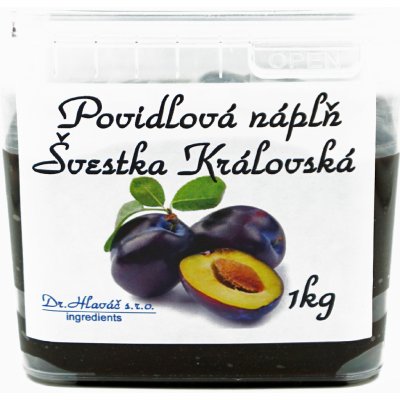 Dr. Hlaváč Cukrářská Náplň Povidlová švestka 1 kg – Zbozi.Blesk.cz
