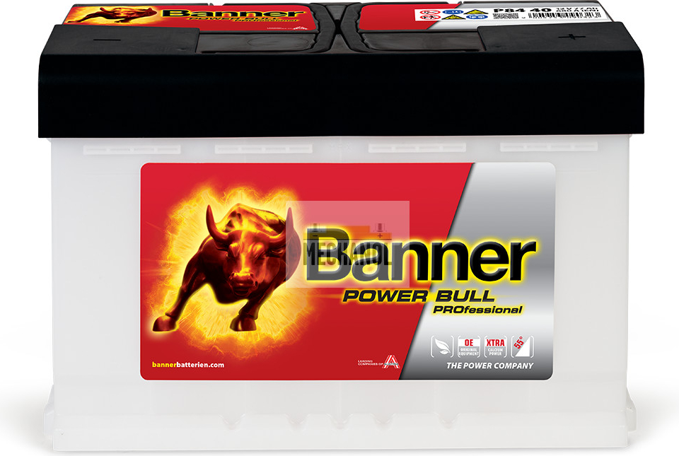 Banner Power Bull PROfessional 12V 84Ah 760A P84 40