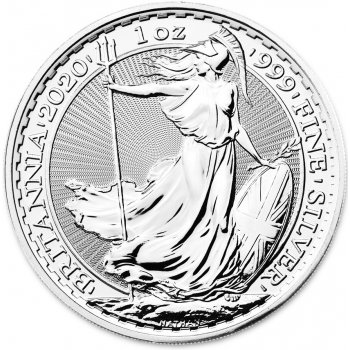 Stříbrná mince Britannia 1 Oz