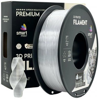 Smart Print PETG transparent 1,75mm 1kg – Zboží Mobilmania