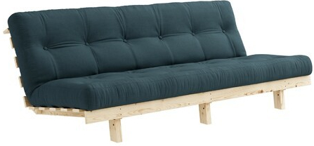 Karup sofa LEAN natural přírodní + futon petrol blue 757