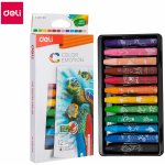 DELI Voskovky olejové 12 barev Color Emotion – Hledejceny.cz