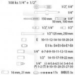 FESTA Gola sada 110 ks 1/4 – Zboží Dáma