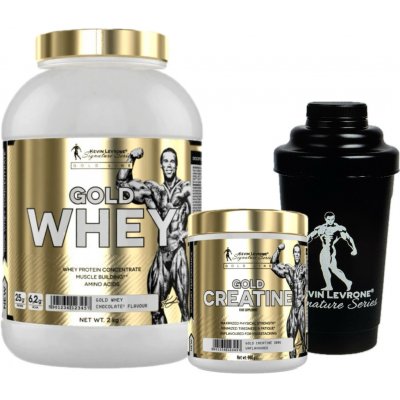 AKCE Kevin Levrone Gold Whey 2000 g + ZDARMA Gold Creatine 300 g + Šejkr 500 ml – Hledejceny.cz