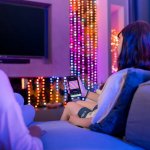 Twinkly | Twinkly TWKH100RGB-T LED RGB Stmívatelný vánoční řetěz 100xLED 8 m USB Wi-Fi | TW0054 – Hledejceny.cz