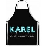 IMPAR Zástěra Mužská jména Neon Karel – Hledejceny.cz