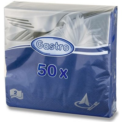 Wimex Papírové ubrousky 2V 33x33 cm 50 ks modré – Sleviste.cz