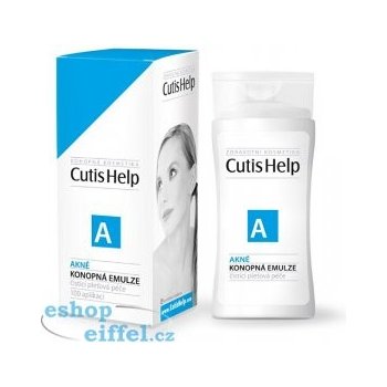 CutisHelp Akné konopná čistící emulze 100 ml