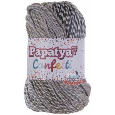 Kamgarn Příze Papatya Confetti Varianta: 03 – Hledejceny.cz