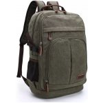 Canvasio Colombo canvas retro zelená 26 l – Zboží Dáma