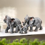 Weltbild Sada 3 dekorativních figurek Sloní rodina 825287 – Hledejceny.cz