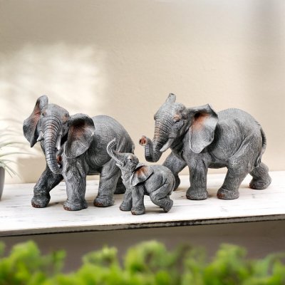 Weltbild Sada 3 dekorativních figurek Sloní rodina 825287 – Hledejceny.cz