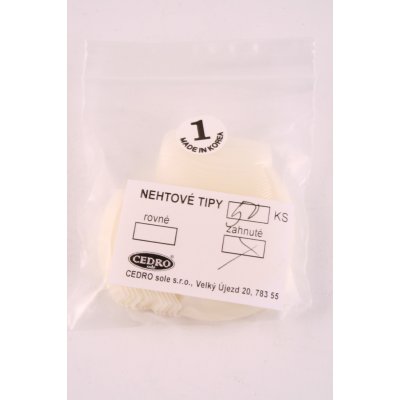 Cedro nehtové tipy zahnuté vel.9 50 ks – Sleviste.cz
