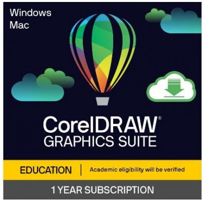 CorelDRAW Graphics Suite 2025 EDU – Zboží Živě