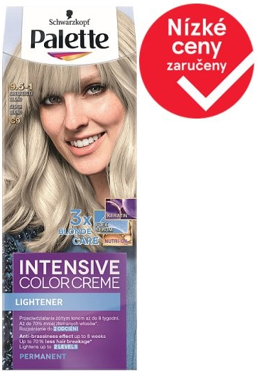 Pallete Intensive Color Creme C9 stříbřitě Plavá od 55 Kč - Heureka.cz