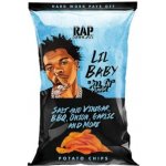 Rap Snacks Lil Baby chipsy s příchutí octa BBQ cibule, česneku a dalších příchutí 71 g – Zboží Dáma