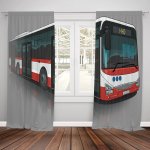 IMPAR Závěsy IVECO Crossway LE (Rozměr : 140x250, Materiál: Interlock) – Sleviste.cz
