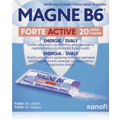 Magne B6 Forte Active 20 sáčků – Zboží Mobilmania