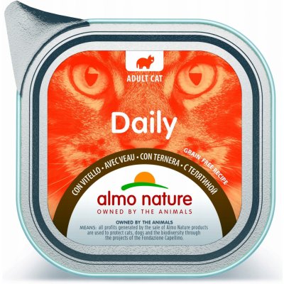 Almo Nature Daily Menu telecí 100 g – Zboží Mobilmania