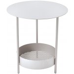 Fermob Salsa 50 cm kovový zahradní odkládací stolek Bílý – Hledejceny.cz