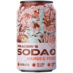 Prager's Soda Mango a broskev 330 ml – Zbozi.Blesk.cz