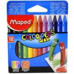 Maped Voskové pastelky Wax Jumbo trojhranné 12ks – Zboží Mobilmania