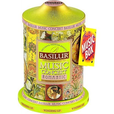 Basilur Music Concert ROMANTIC hrací plech 100 g – Hledejceny.cz