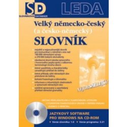 Velký německo-český (a česko-německý) slovník - elektronická verze pro PC - CD-ROM