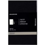 Moleskine Poznámkový blok Professional L linkovaný černý A5 48 listů – Hledejceny.cz