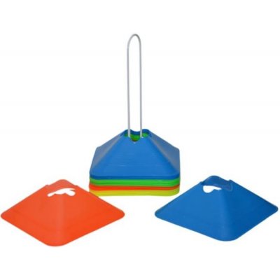 KÖCK SPORT Mety vytyčovací čtvercové sada 24 ks s prolisem – Zbozi.Blesk.cz