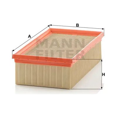 MANN FILTER Vzduchový filtr C 26 107 – Hledejceny.cz