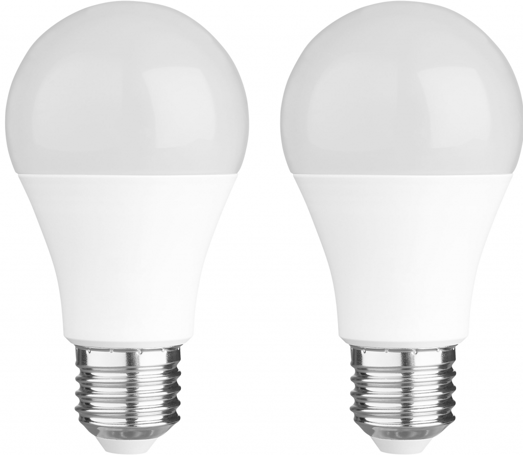 LIVARNO home LED žárovka, 2 kusy 3 kusy 7,3 W E27 hruška, 2 kusy