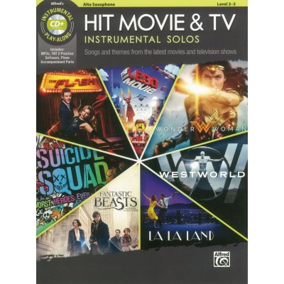 Hit Movie & TV Instrumental Solos + CD / altový saxofon a klavír PDF