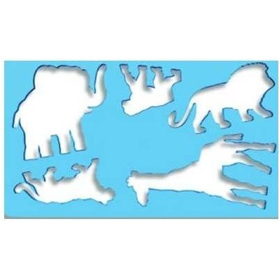 KOH-I-NOOR Šablona 749060 Zvířata IV. Lev modrá – Zboží Dáma