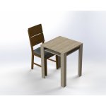 Bradop Jídelní stůl OTO S190 - čtverec 60x60 BRA-S190 – Zboží Mobilmania