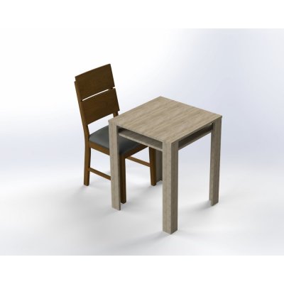 Bradop Jídelní stůl OTO S190 - čtverec 60x60 BRA-S190 – Zboží Mobilmania