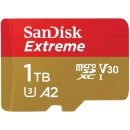 SanDisk Extreme Micro SDXC 1TB + adaptér SDSQXAV-1T00-GN6MA