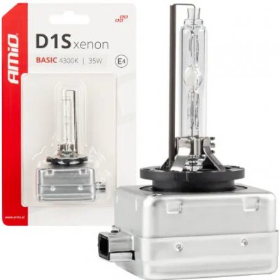 AMiO Xenonová výbojka D1S 35W 4300K ​​BASIC blistr AMIO-03863 – Hledejceny.cz