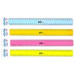 MFP 338080 pravítko mix barev 30 cm 279974 – Zboží Živě