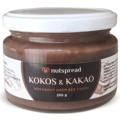 Nutspread Kokosové máslo s kakaem 1 kg – Hledejceny.cz